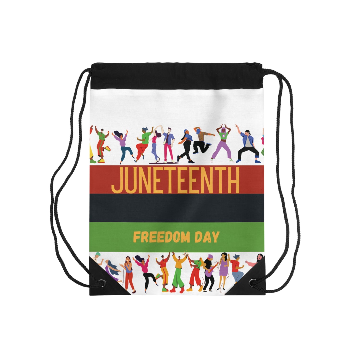 Juneteenth Drawstring Bag for Freedom Day Backpack for Emancipation Day Liberty Tote Gift for Diversity Cultural Celebration Tote