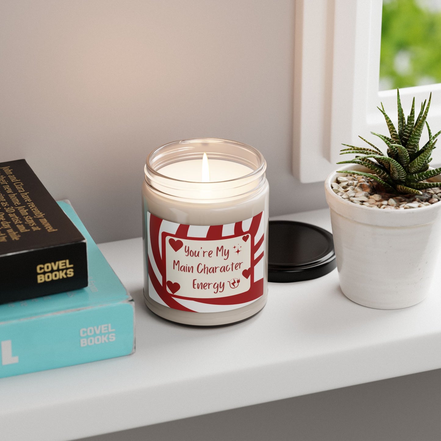Modern Love Fun Romantic Candle Gift For Partner Playful Gen-Z Inspired Love Candle for Valentine's Day Scented Candle Gift For Her Trendy Couple's Candle Gift