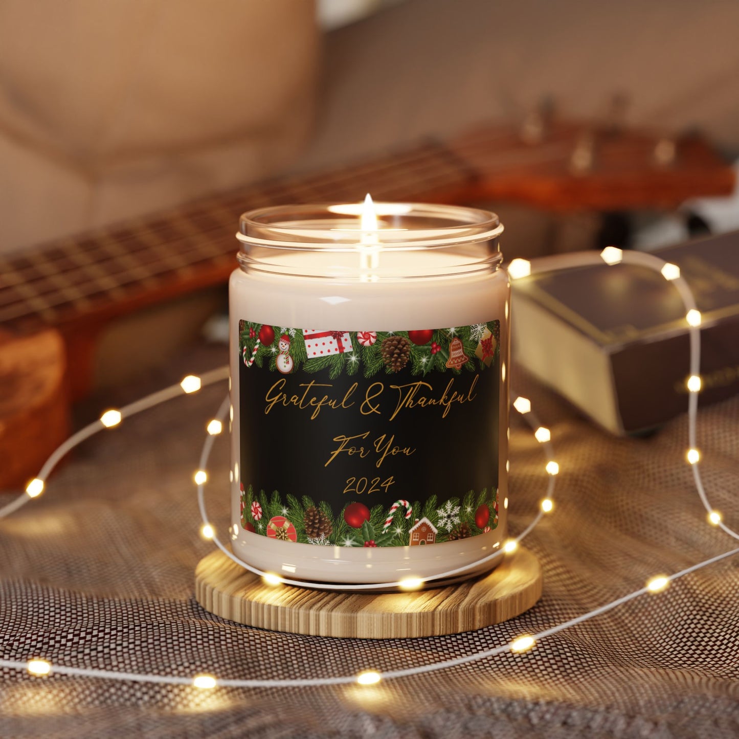 Christmas Thank You Holiday Gift for Mail Carriers Candle 2024 Seasonal Aromatic Holiday Appreciation 9oz Eco-Friendly Candle Gift for Service Providers