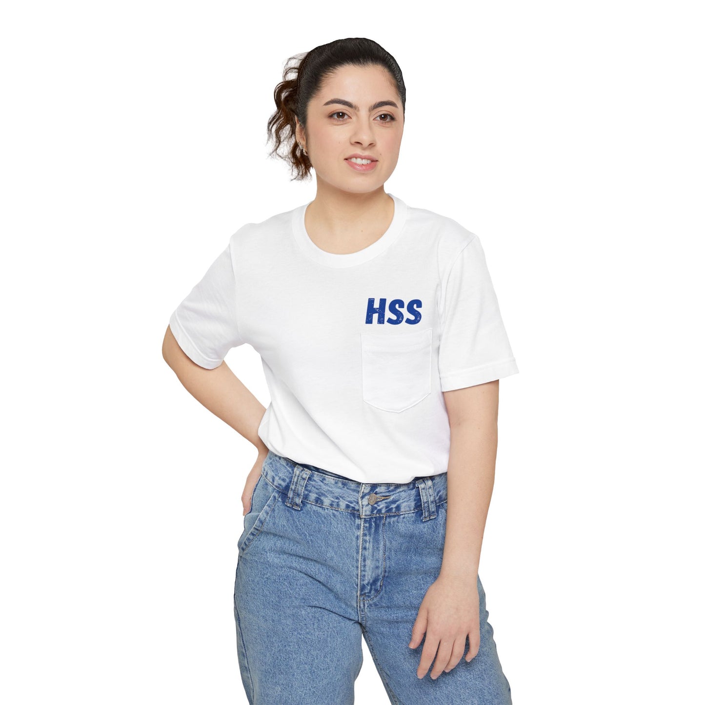 Custom Business T-Shirt Personalized Employee Logo Printed Shirt Small Business Merch Gift for Handyman Apparel Pocket T-Shirt DIY Enthusiast