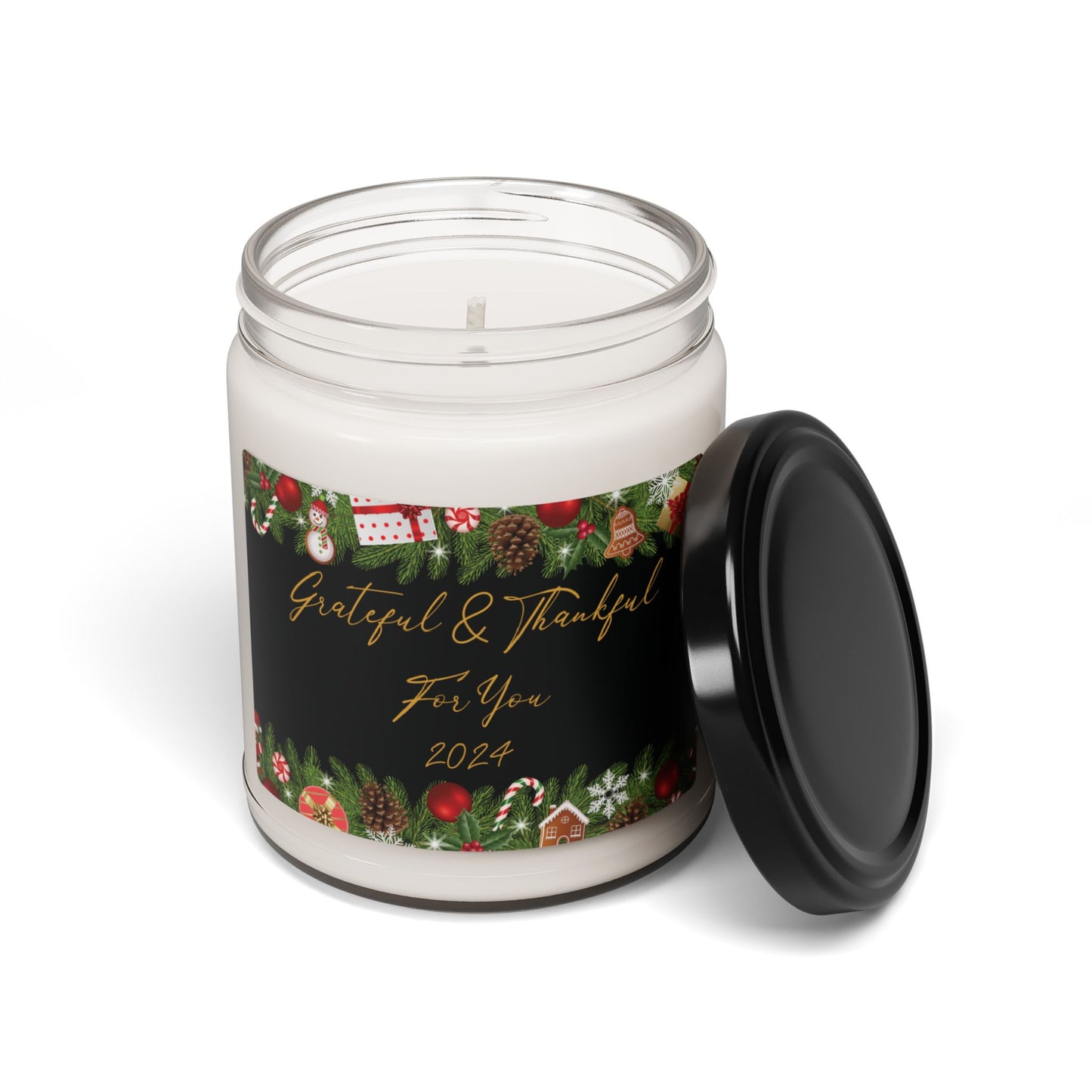 Christmas Thank You Holiday Gift for Mail Carriers Candle 2024 Seasonal Aromatic Holiday Appreciation 9oz Eco-Friendly Candle Gift for Service Providers