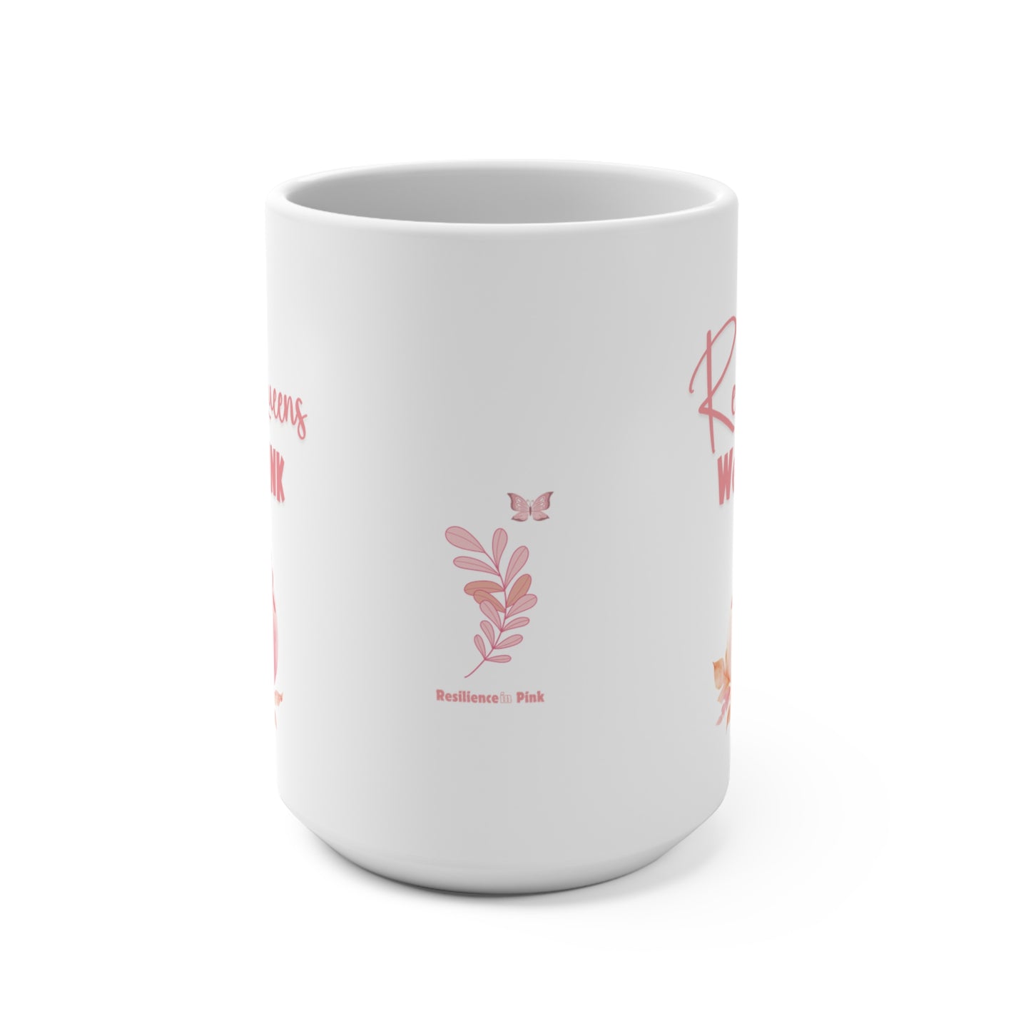 Inspirational Breast Cancer Awareness Mug for Women Courage and Strength Gift for Breast Cancer Advocates Cancer Fighter Mug
