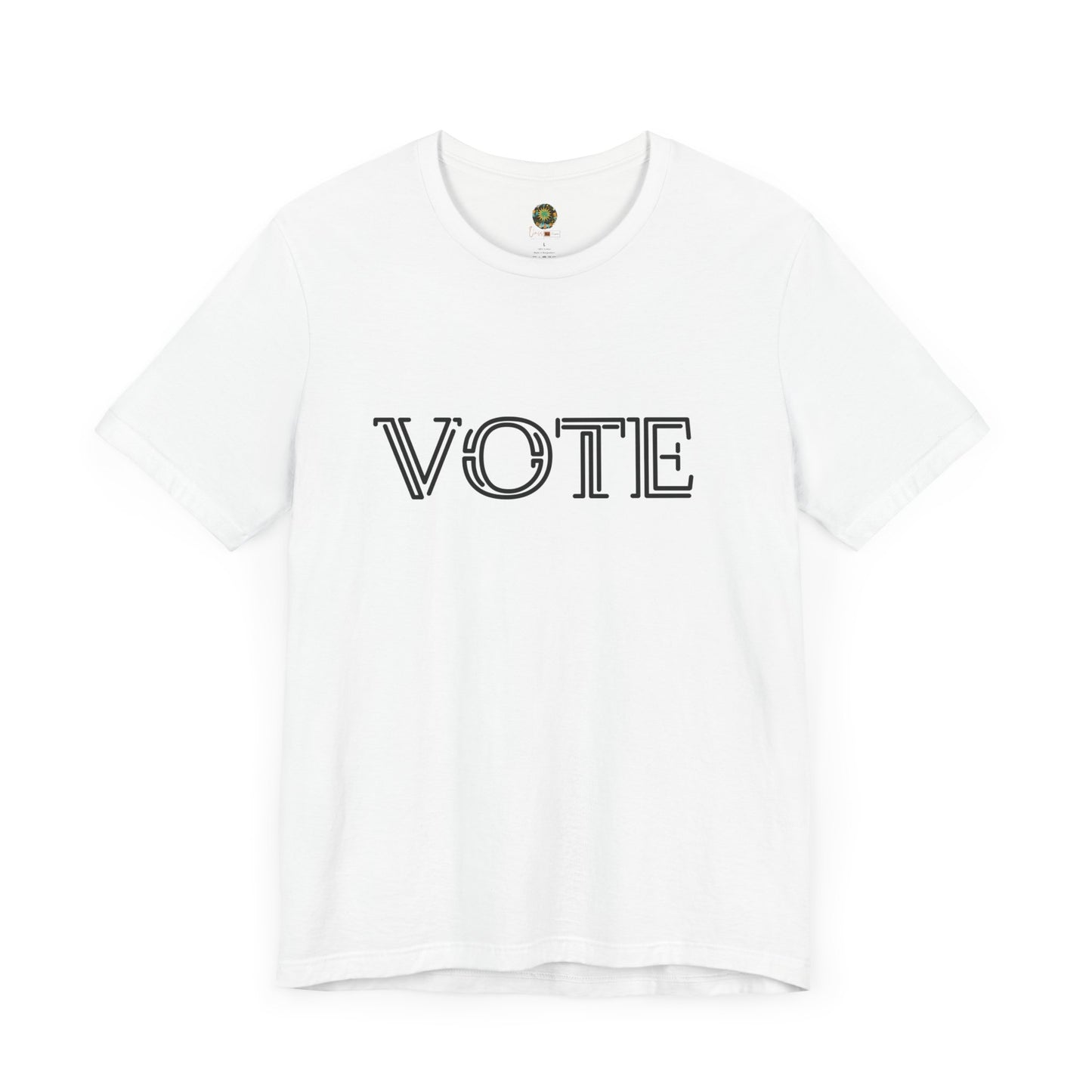 US Election 2024 T-Shirt VOTE Bold Statement Tee for Civic Engagement Democracy Voting Rights