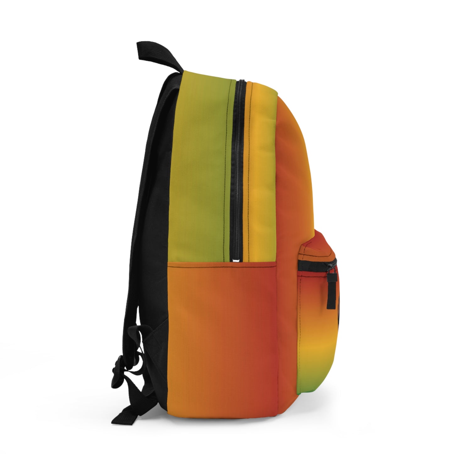 Social Justice Raised Fist Backpack Pride Festival Rasta Style Gear LGBTQ Ally Gift Black Empowerment Accessory RedGreen Gold Liberation Bag