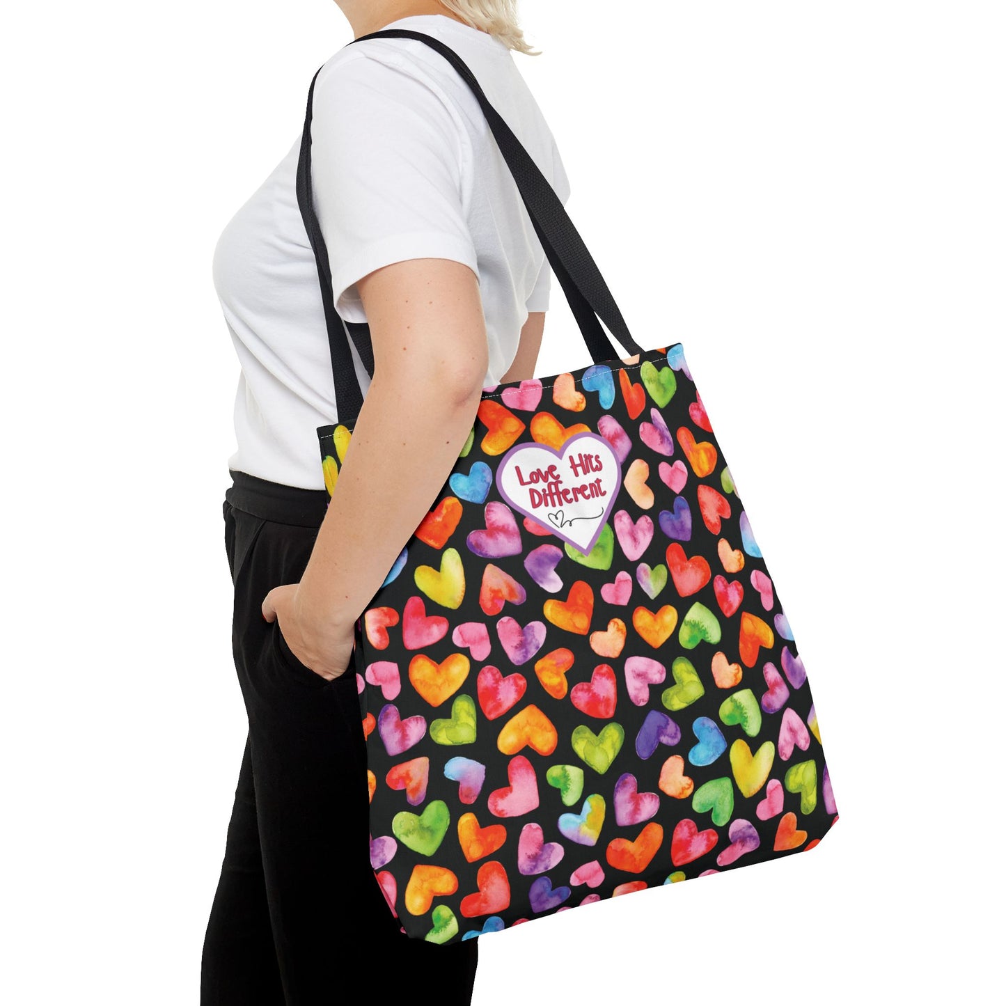 Stylish Gen Z Trendy Love Tote For Romantic Occasions Heart Designed Functional Fashionable Statement Piece Gift Tote Bag For Women Chic Gift