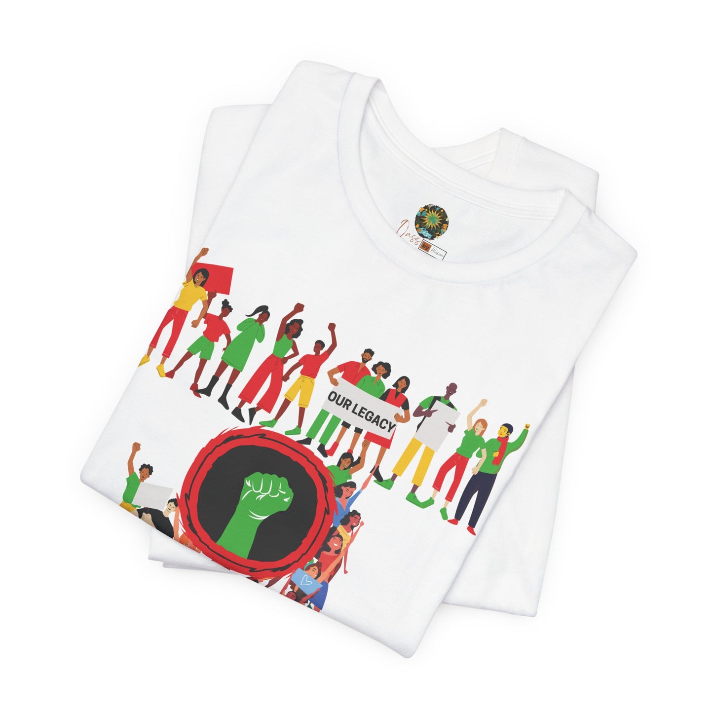 Juneteenth United in Solidarity Tee Community Awareness Cultural Heritage Wear Resilience and Pride Empowering Afrocentric Celebration T-Shirt