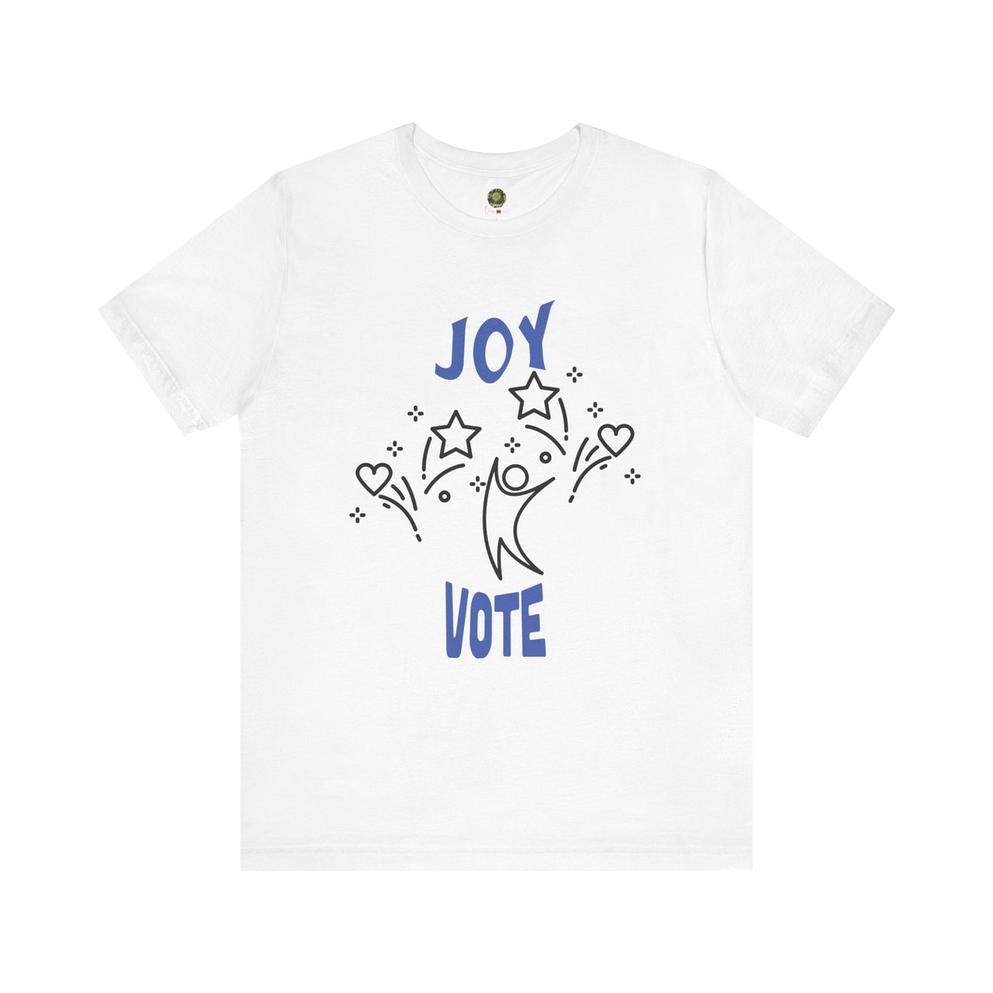 Joyful US Election 2024 T-Shirt Inspirational Civic Engagement Empowerment Tee for Democracy Voting Rights Gift for Political Enthusiasts