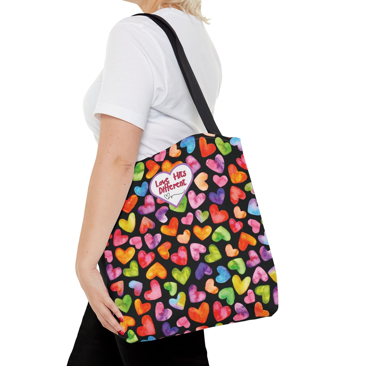 Stylish Gen Z Trendy Love Tote For Romantic Occasions Heart Designed Functional Fashionable Statement Piece Gift Tote Bag For Women Chic Gift