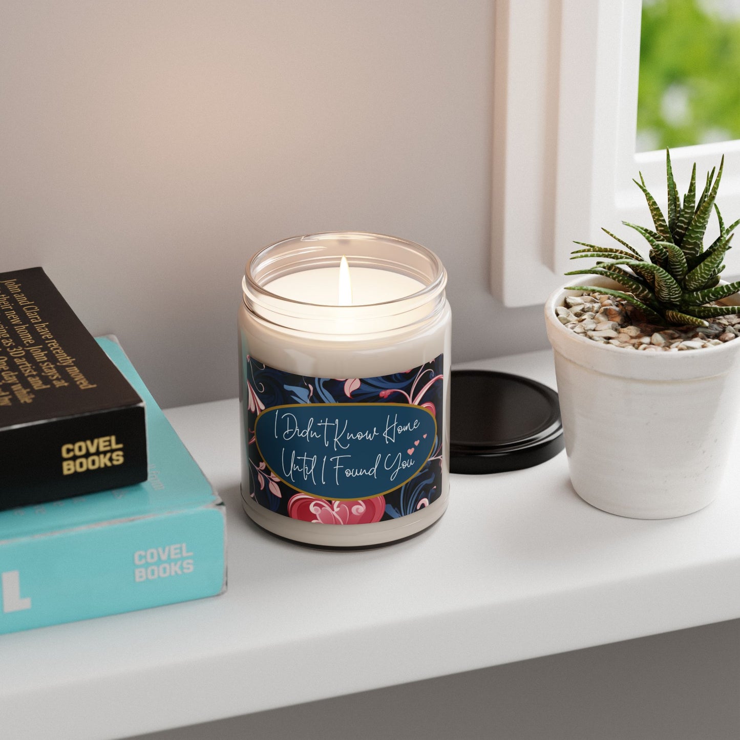 Valentine's Day Romantic Room Decor Candle Scented Heartfelt Candle Gift For Partner Sentimental Eco-Friendly Long-Burn 9oz Soy Wax Candle