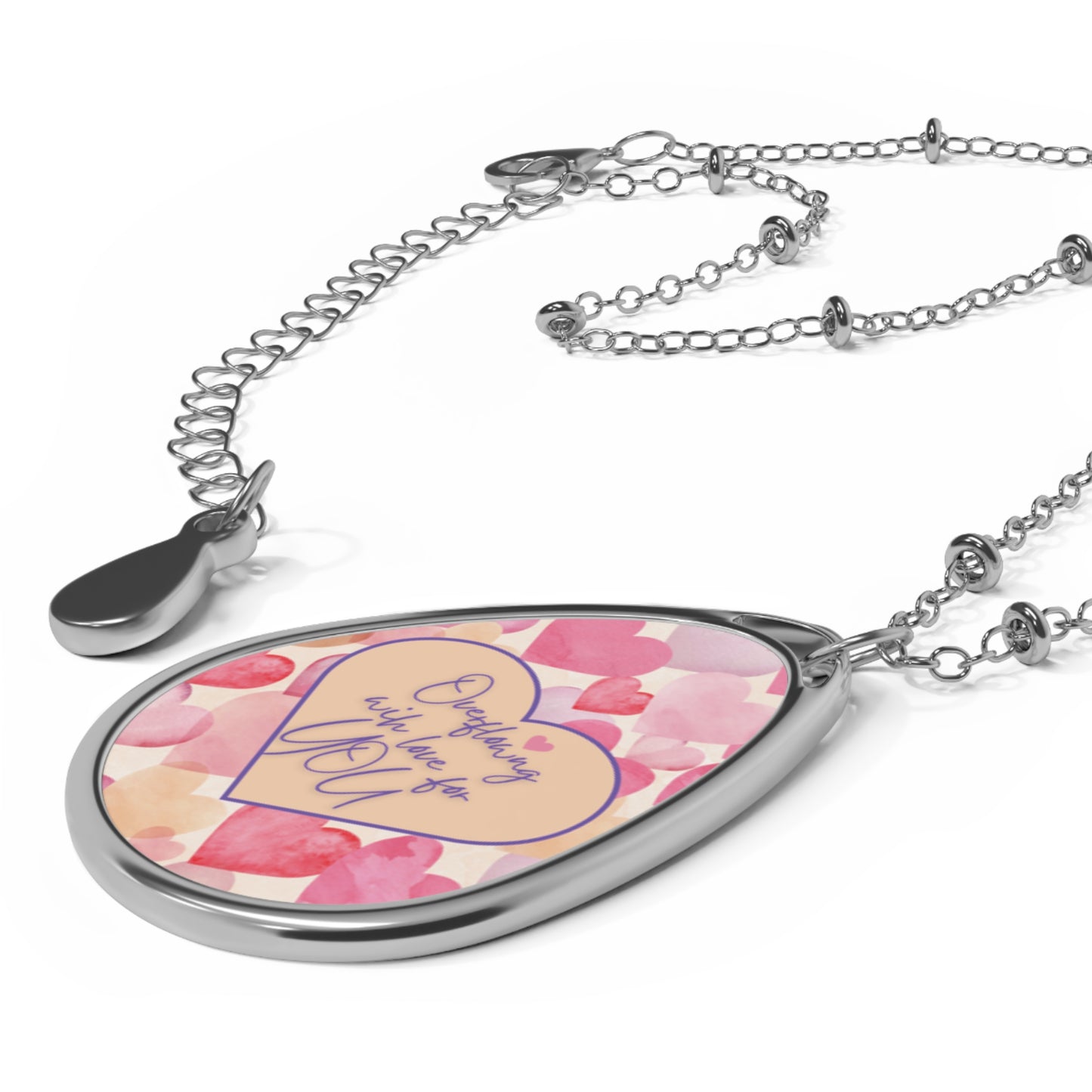 Sentimental Valentine's Day Jewelry Elegant Love Necklace For Her Gift Pendant For Couples Anniversary Keepsake Necklace You Light Up My World Pendant