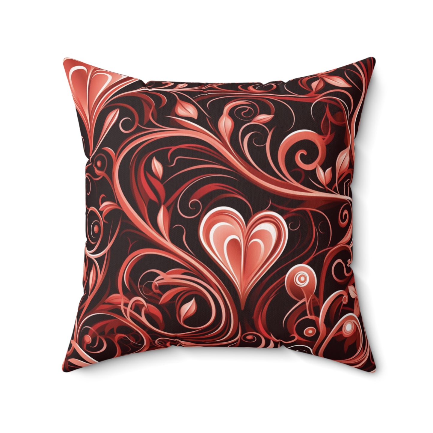 Copy of Romantic Valentine Decor Accent Pillow Gift For Her Heart Patterned Home Accessory Double-Sided Love-Themed Accent throw Pillow V-Day Present