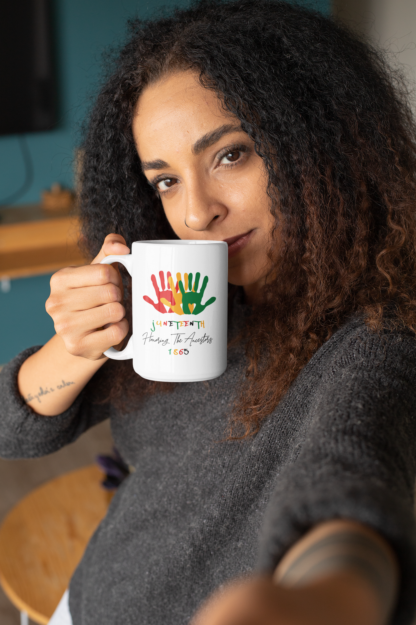 Juneteenth Black History Mug African American Pride Liberation Mug 1865 Tribute Mug Honoring The Ancestors Uplifting Cultural Legacy Mug