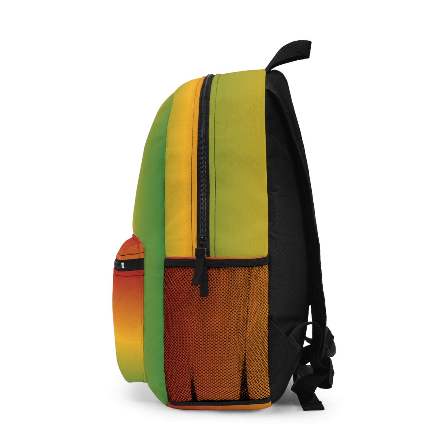 Social Justice Raised Fist Backpack Pride Festival Rasta Style Gear LGBTQ Ally Gift Black Empowerment Accessory RedGreen Gold Liberation Bag