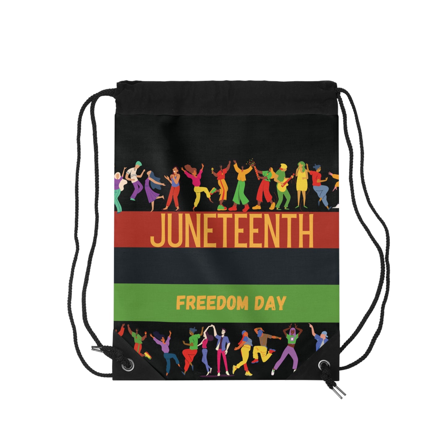 Freedom Day Drawstring Bag for Juneteenth Backpack for Diversity Liberty Tote Gift for Emancipation Day