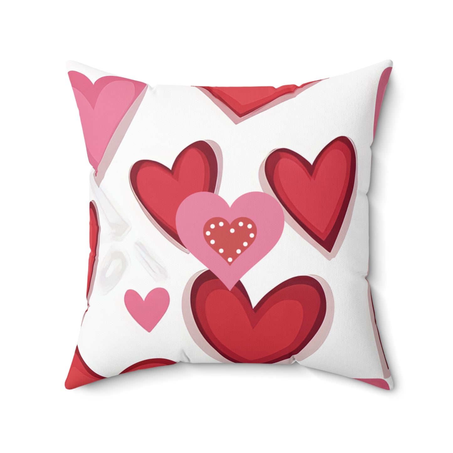 Copy of Bold Heart Love-Themed Accent Pillow For V-Day Love-Inspired Cushion For All Seasons Heart Themed Home Decor for Valentine's Day Gift