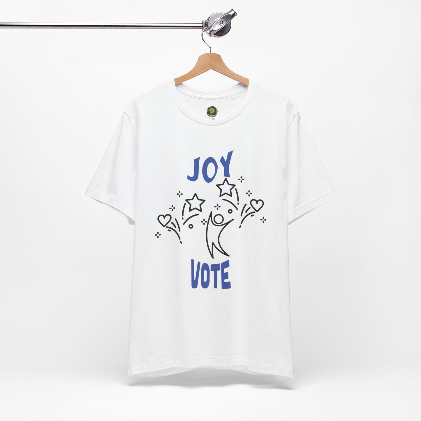 Joyful US Election 2024 T-Shirt Inspirational Civic Engagement Empowerment Tee for Democracy Voting Rights Gift for Political Enthusiasts