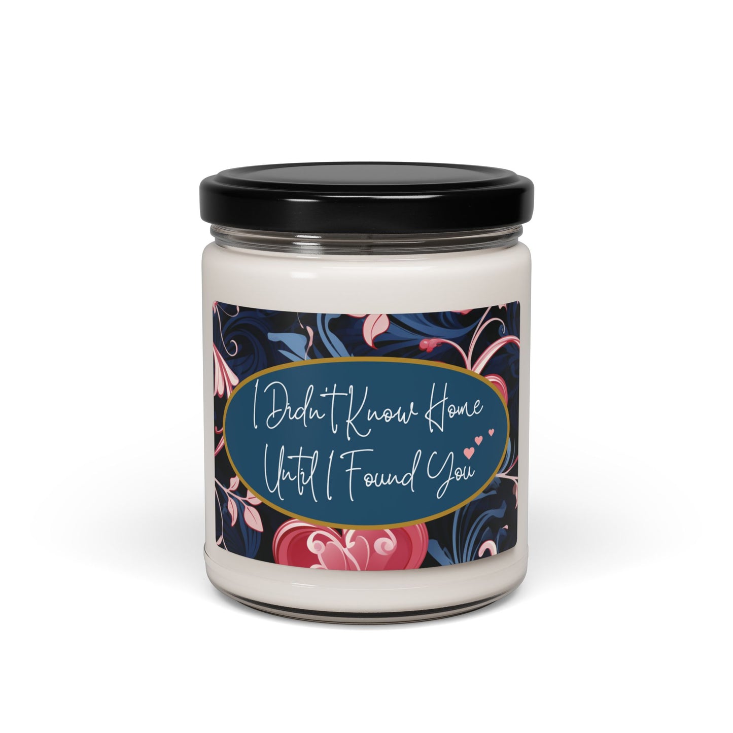Valentine's Day Romantic Room Decor Candle Scented Heartfelt Candle Gift For Partner Sentimental Eco-Friendly Long-Burn 9oz Soy Wax Candle