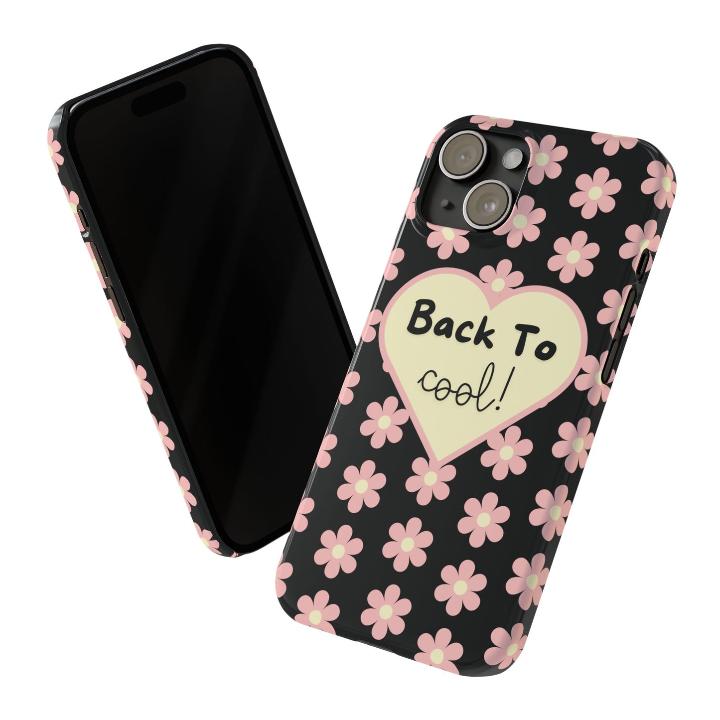 Stylish iPhone Case Fashionable Floral Cover Back To Cool Protective Phone Cover Back To School Accessory