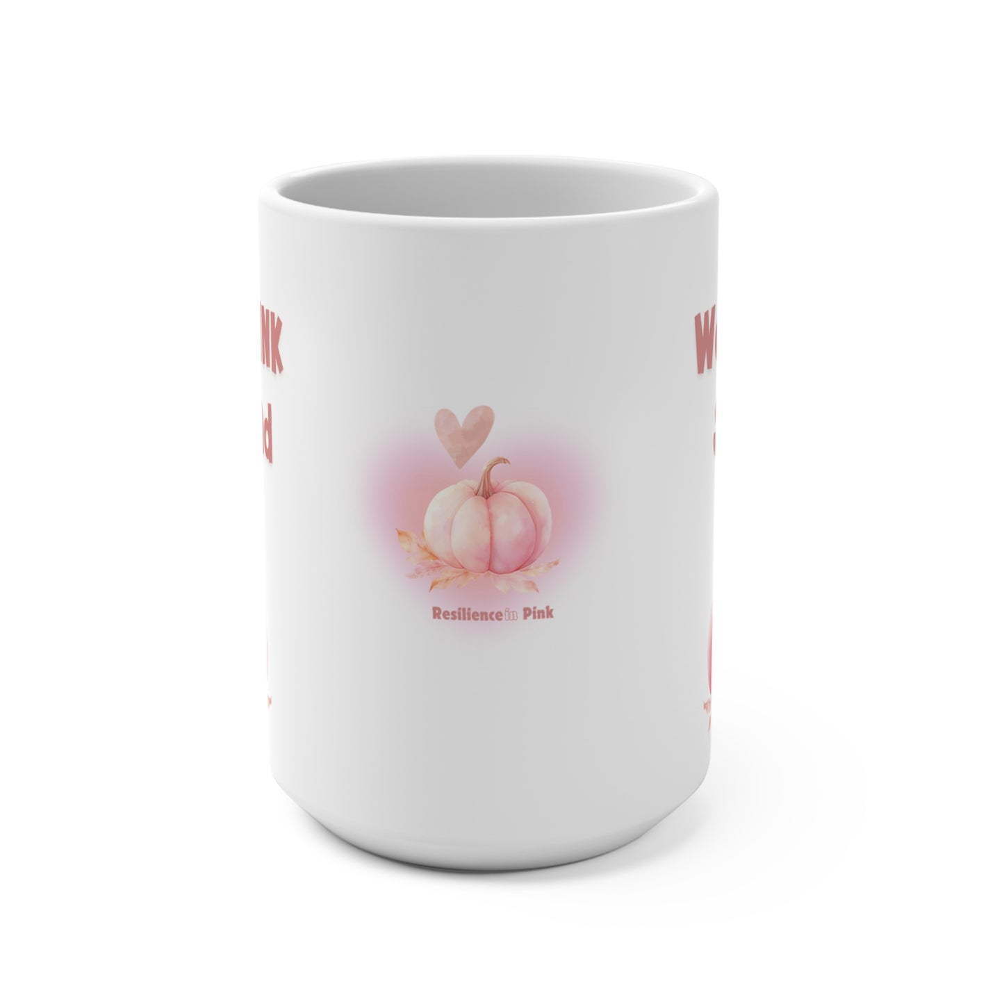 Empowering Breast Cancer Awareness Courage in Pink Mug for Women Hope and Strength Gift for Breast Cancer Fighters Cancer Support Mug