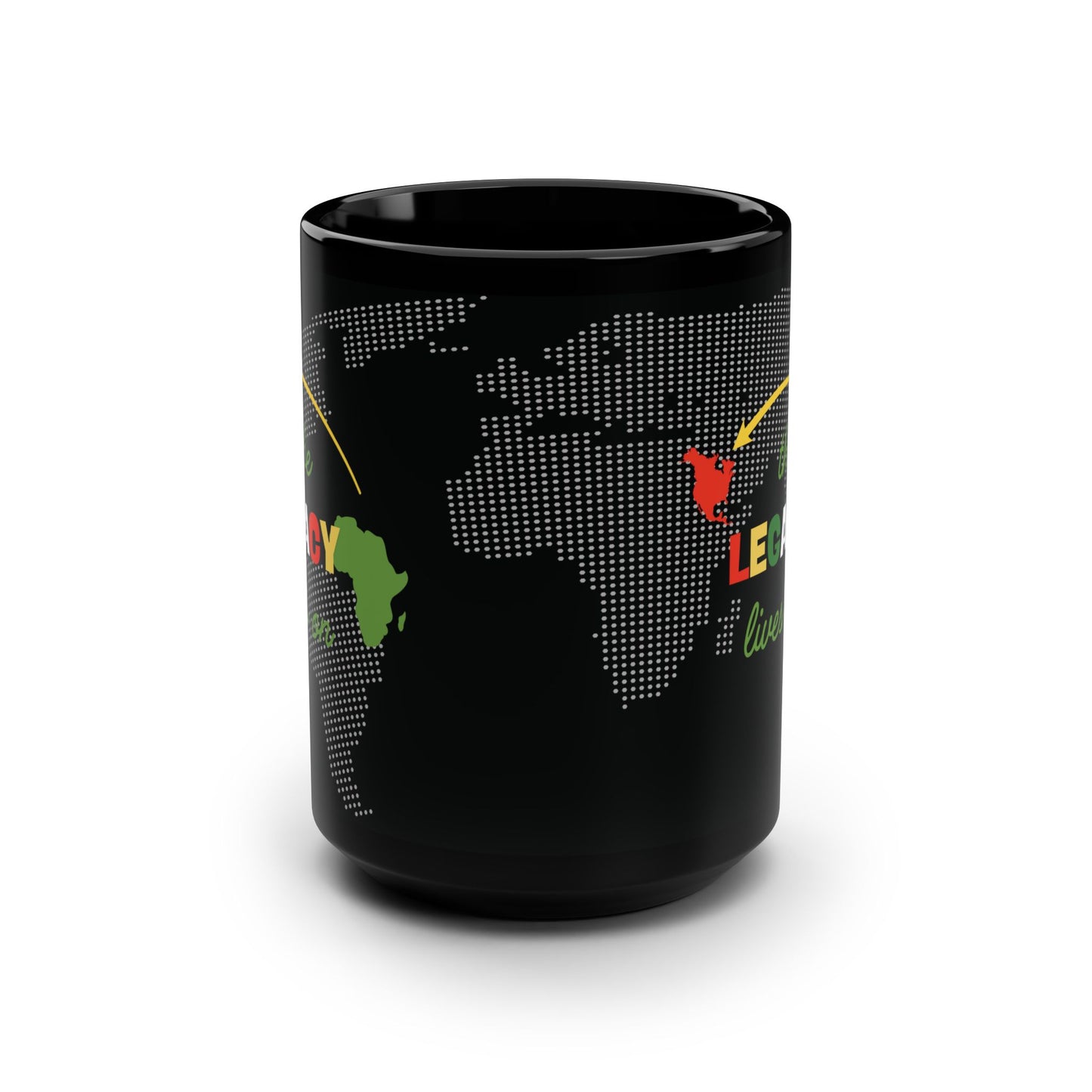 Juneteenth Cultural Pride Black Empowerment Gift Mug limited edition Legacy Tribute Heritage Map Cup Unique Africa To America Design Drinkware