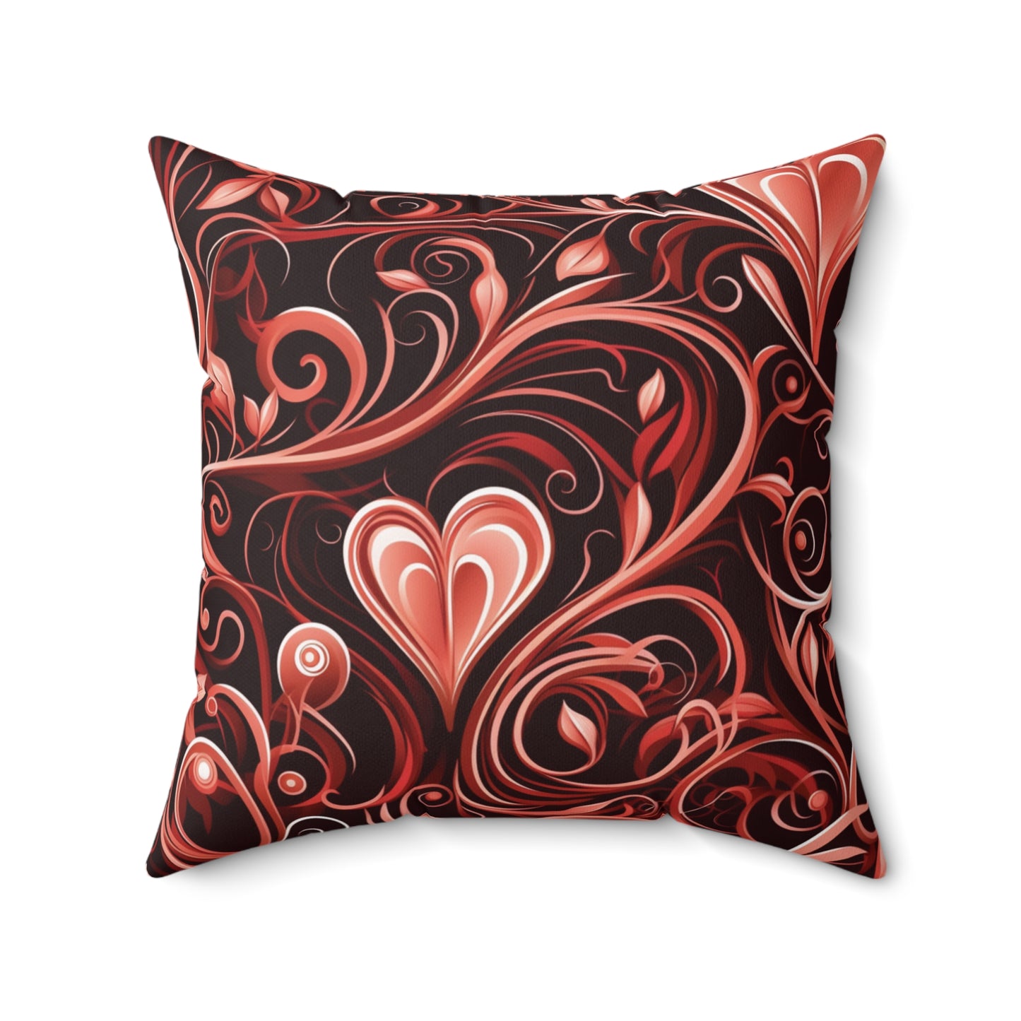 Copy of Romantic Valentine Decor Accent Pillow Gift For Her Heart Patterned Home Accessory Double-Sided Love-Themed Accent throw Pillow V-Day Present