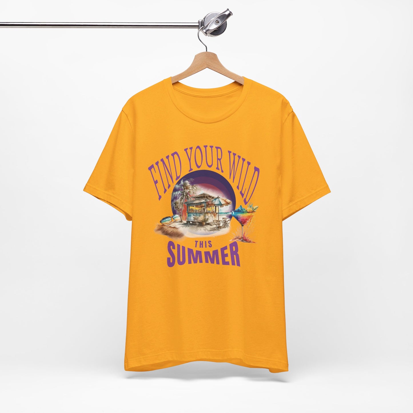 Beach Fashion T-Shirt for Ocean Lovers Summer Vibes Coastal Wear Seaside Fashion Summer Vibes