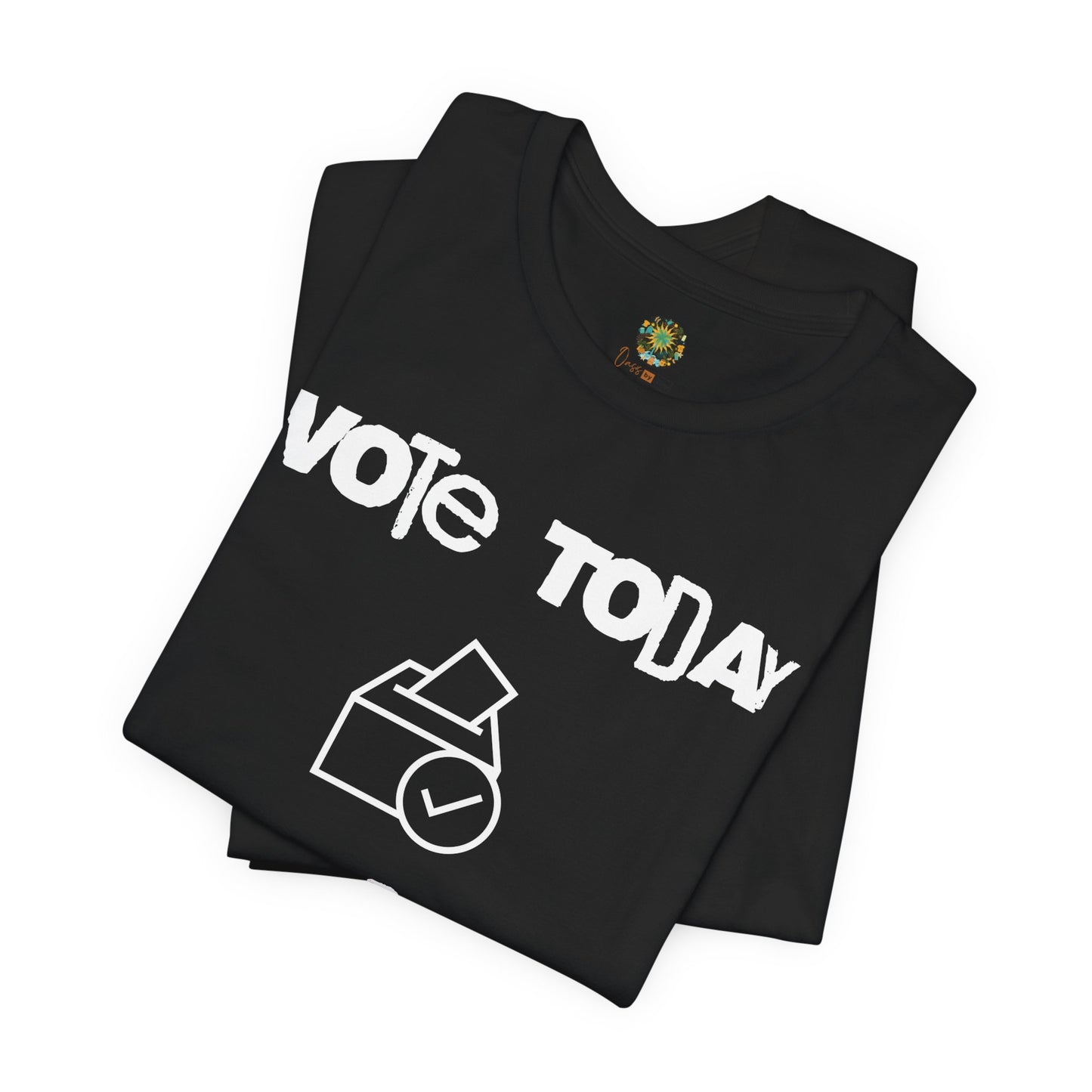 US Election 2024 T-Shirt Vote Today Shape Tomorrow Ballot Box Graphic Tee for Civic Engagement Voting Rights