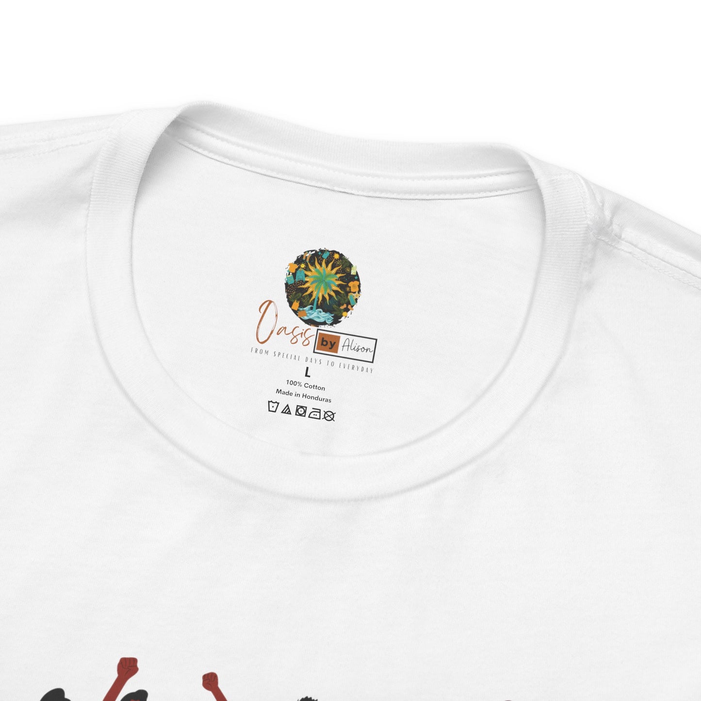 Juneteenth United in Solidarity Tee Community Awareness Cultural Heritage Wear Resilience and Pride Empowering Afrocentric Celebration T-Shirt