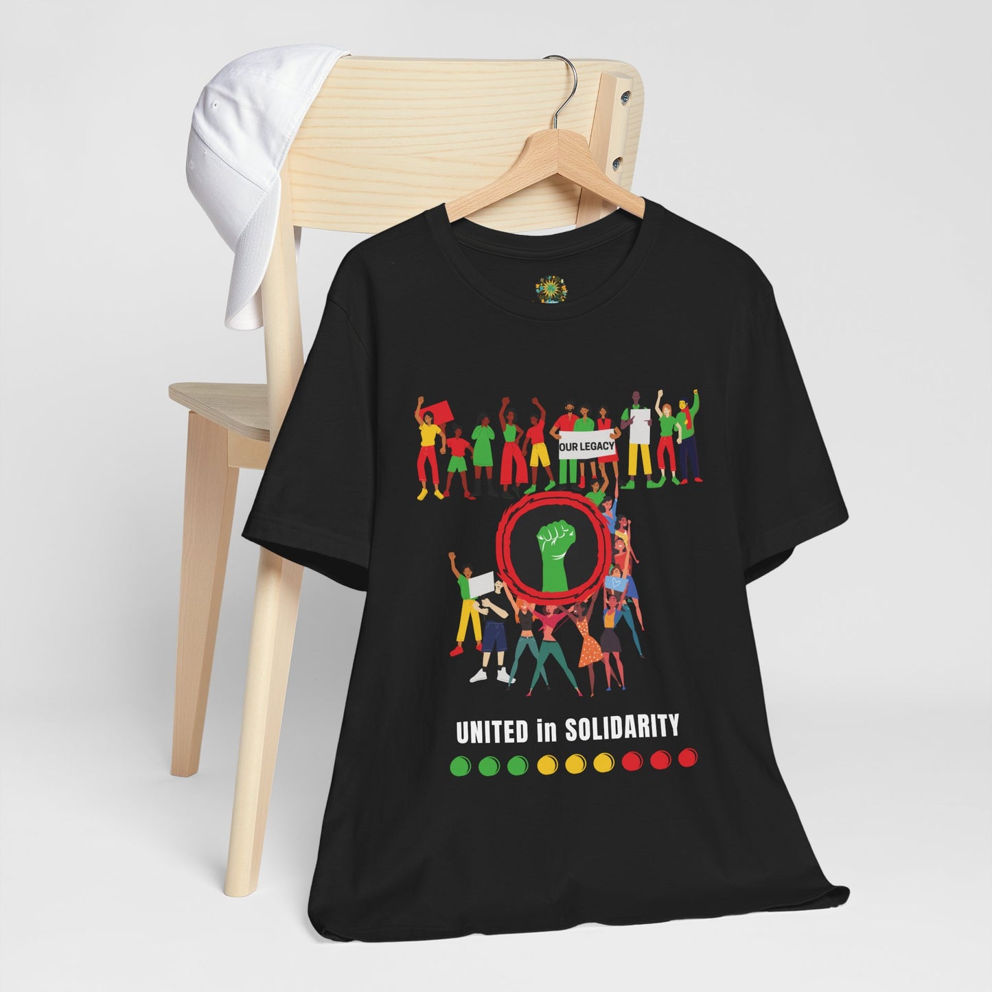 Juneteenth United in Solidarity Tee Community Awareness Cultural Heritage Wear Resilience and Pride Empowering Afrocentric Celebration T-Shirt