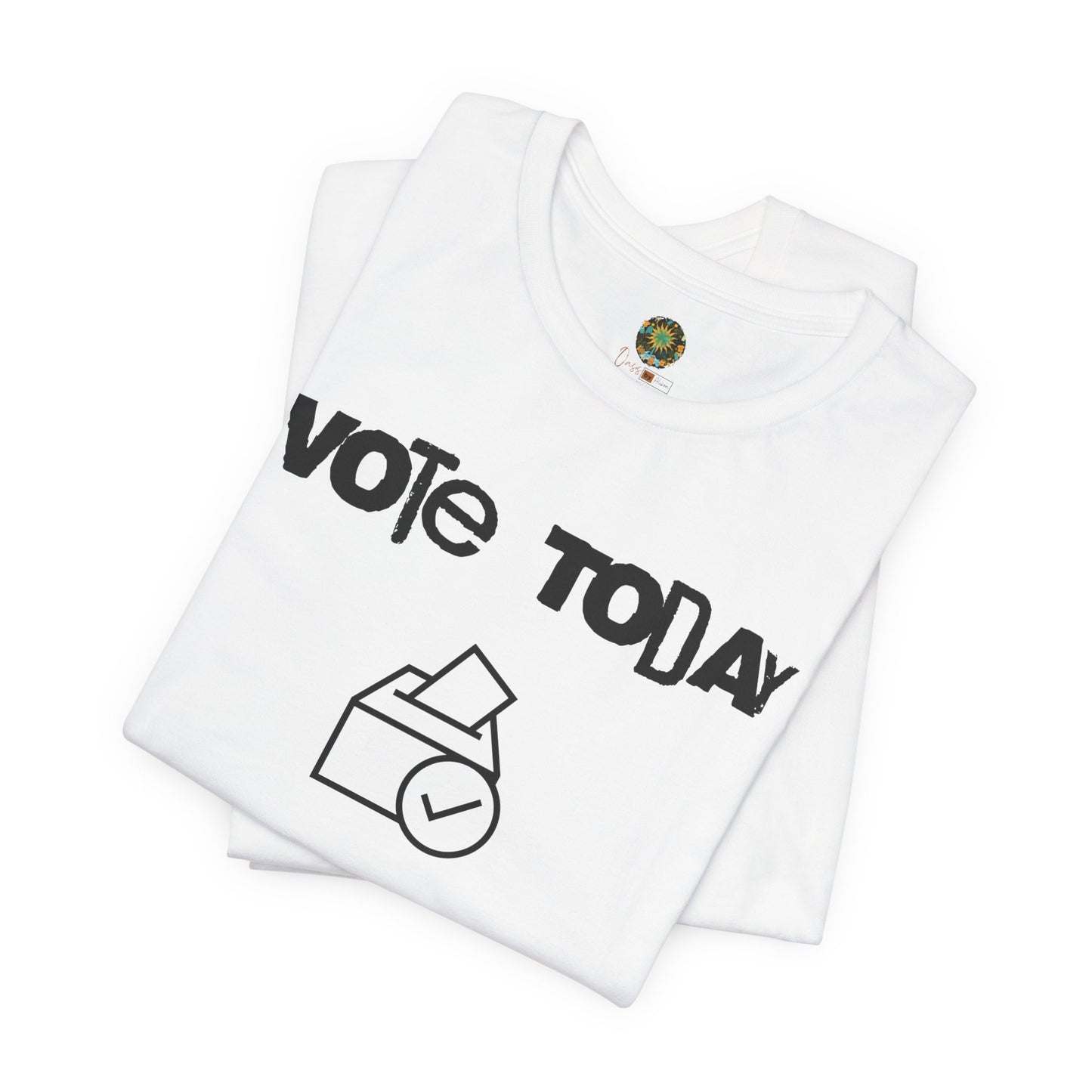 US Election 2024 T-Shirt Vote Today Shape Tomorrow Ballot Box Graphic Tee for Civic Engagement Voting Rights