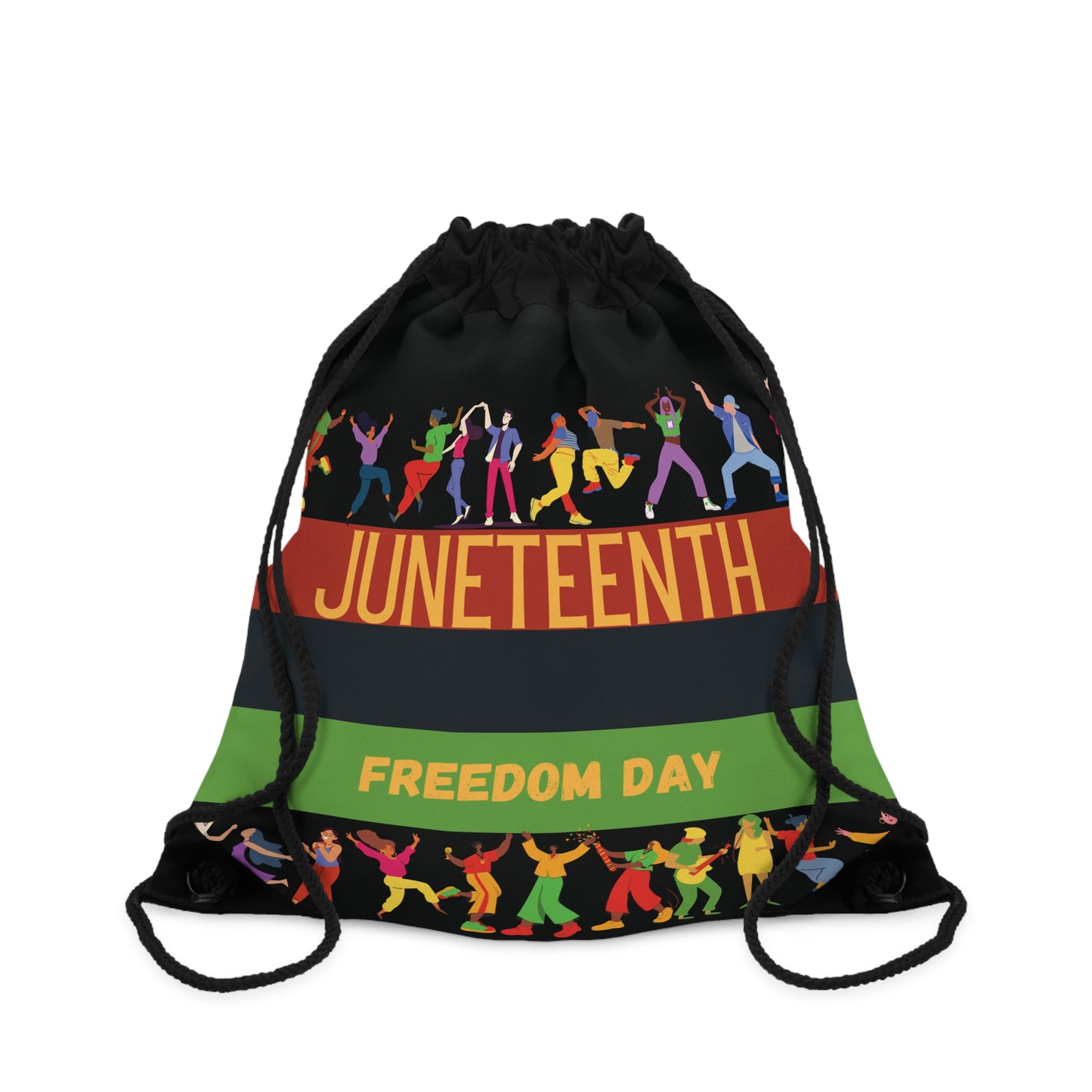 Freedom Day Drawstring Bag for Juneteenth Backpack for Diversity Liberty Tote Gift for Emancipation Day