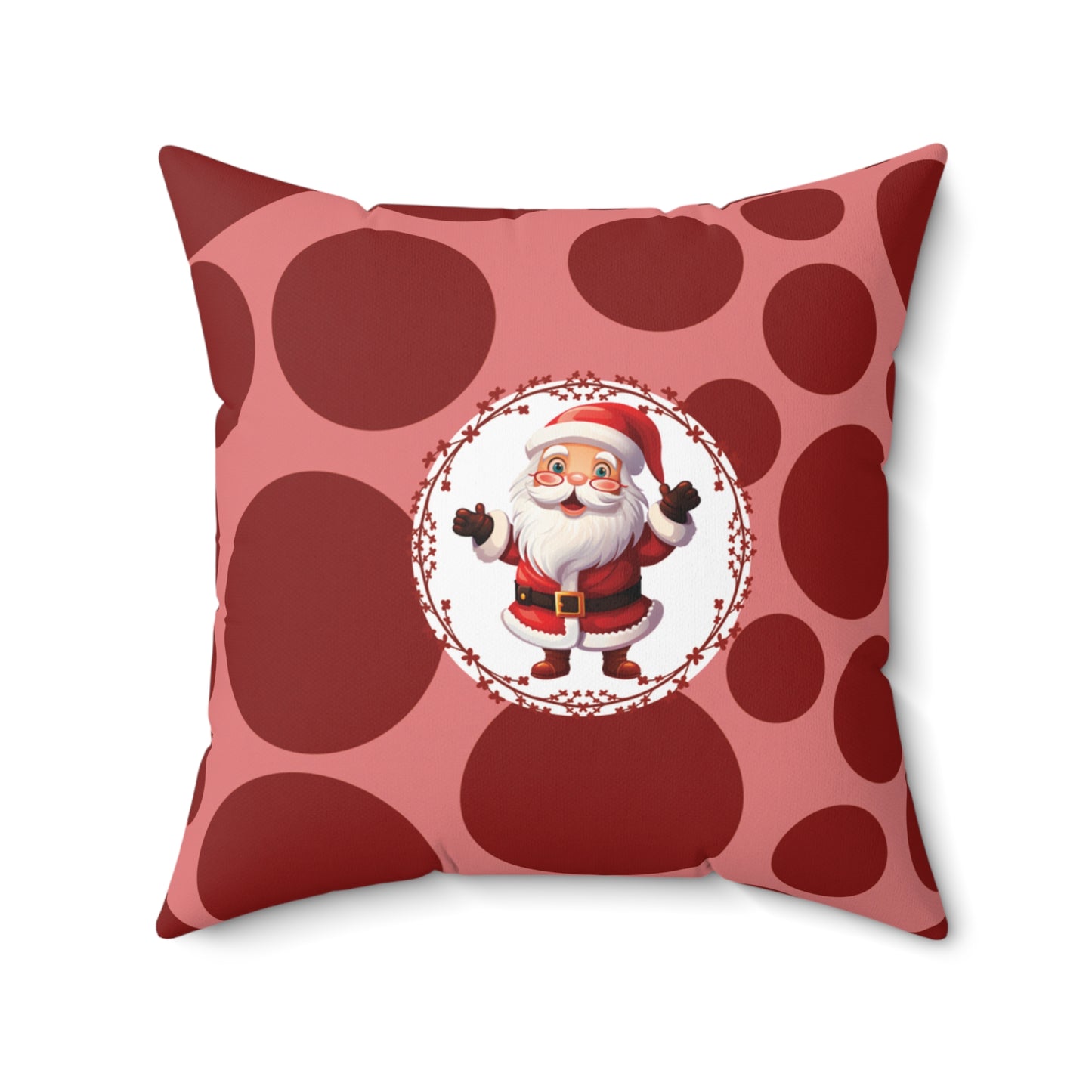 Christmas Decor Seasonal Home Accent Holiday Pillow Whimsical Santa Pillow Unique Christmas Gift For Her