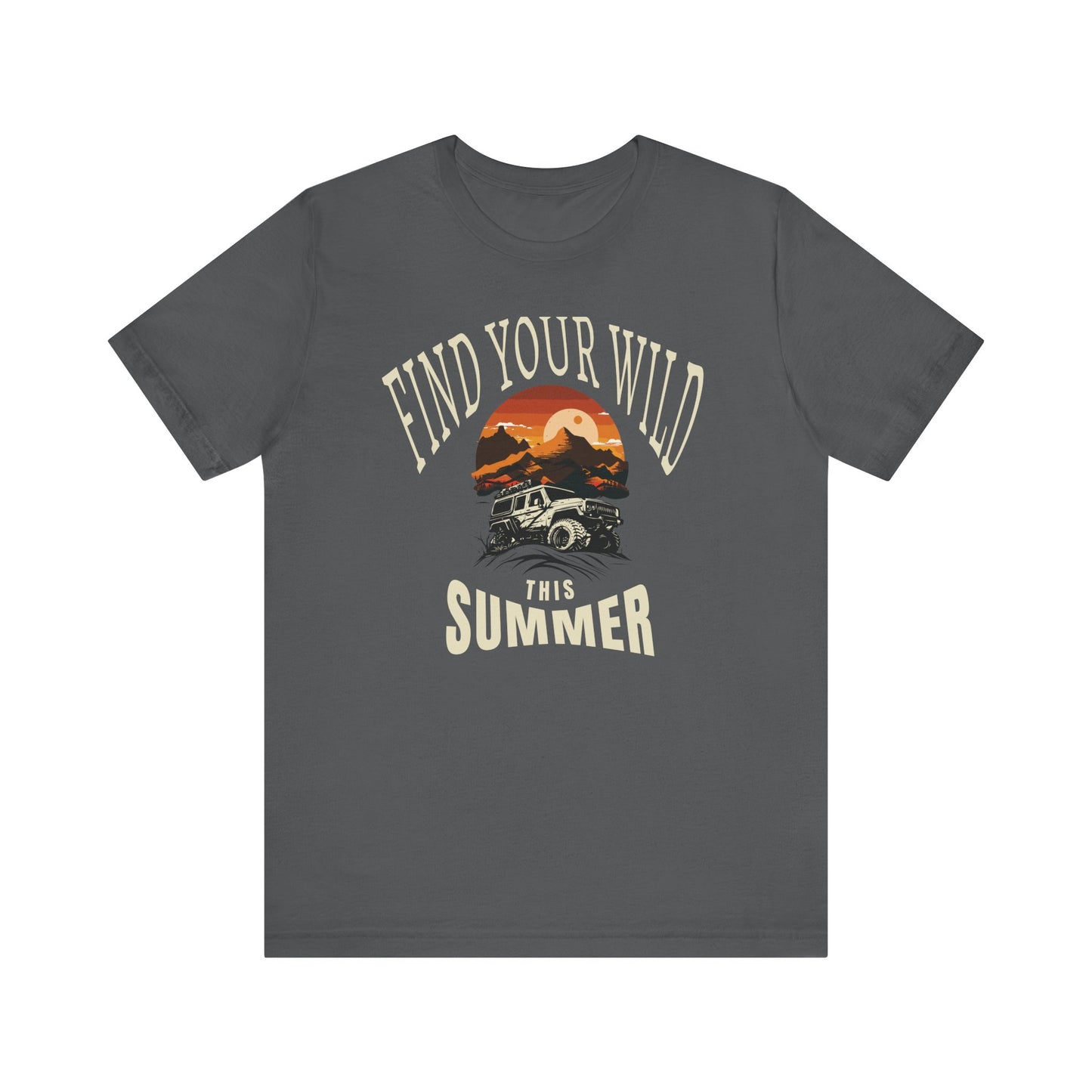 Truck T-shirt for Off-Road Adventurers Outdoor Enthusiast Apparel Sporty Fashion Activewear Shirt