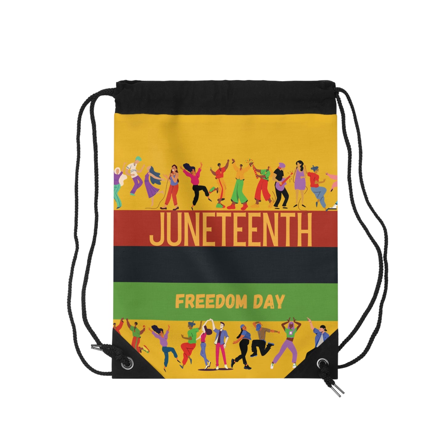 Emancipation Day Drawstring Bag for Freedom Day Juneteenth Backpack for Gift for Diversity Liberty Tote