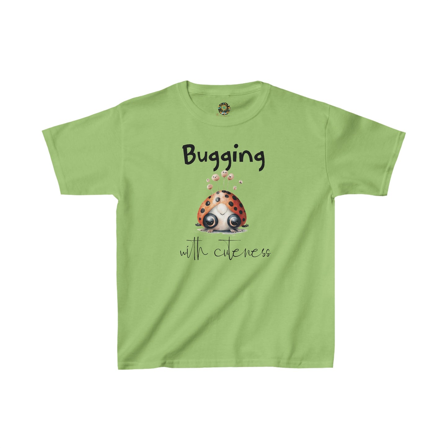 Cute Kids Ladybug Tshirt Summer Fun Top Bugging with Cuteness Kids Playful design Fun Day Outfit Kid's Apparel
