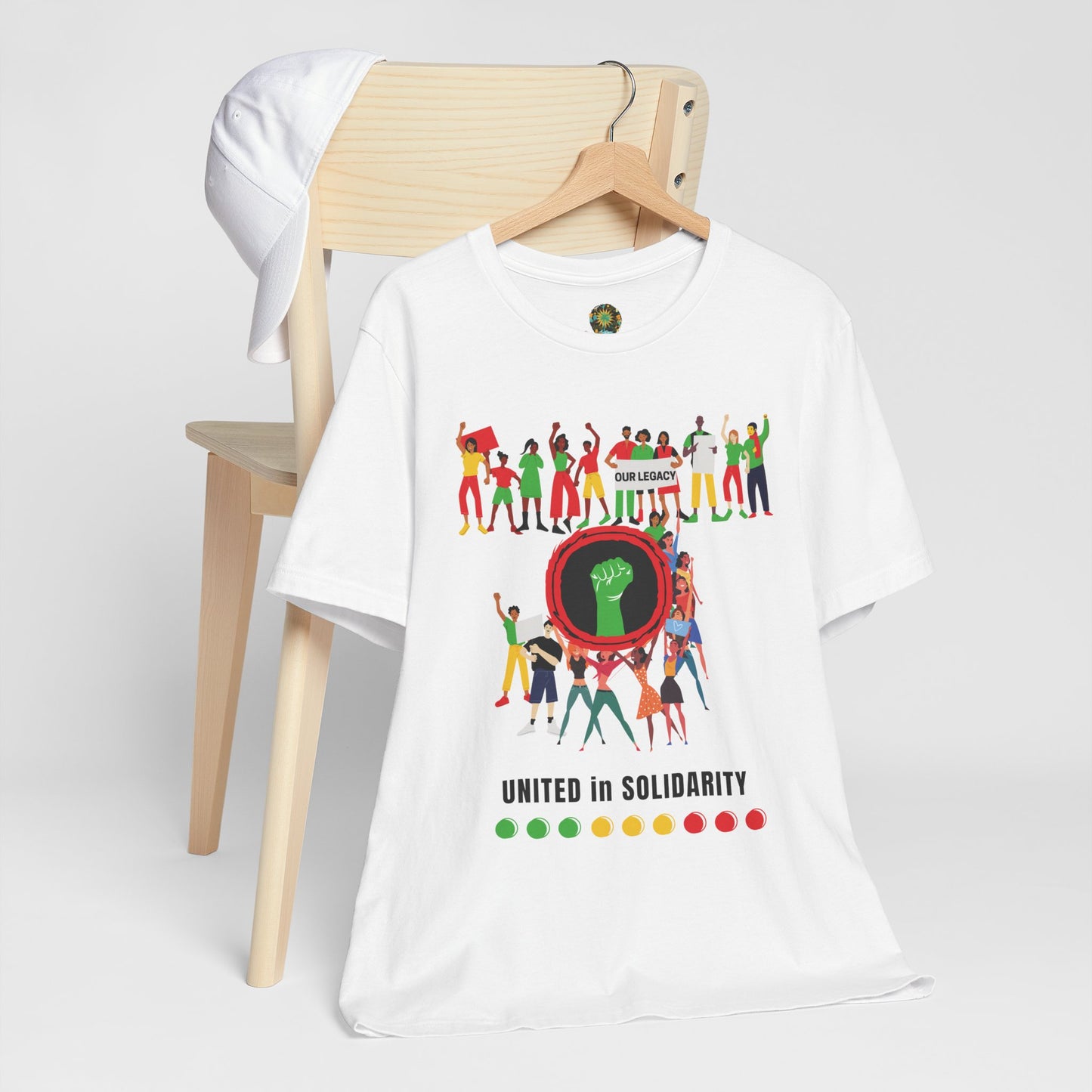 Juneteenth United in Solidarity Tee Community Awareness Cultural Heritage Wear Resilience and Pride Empowering Afrocentric Celebration T-Shirt