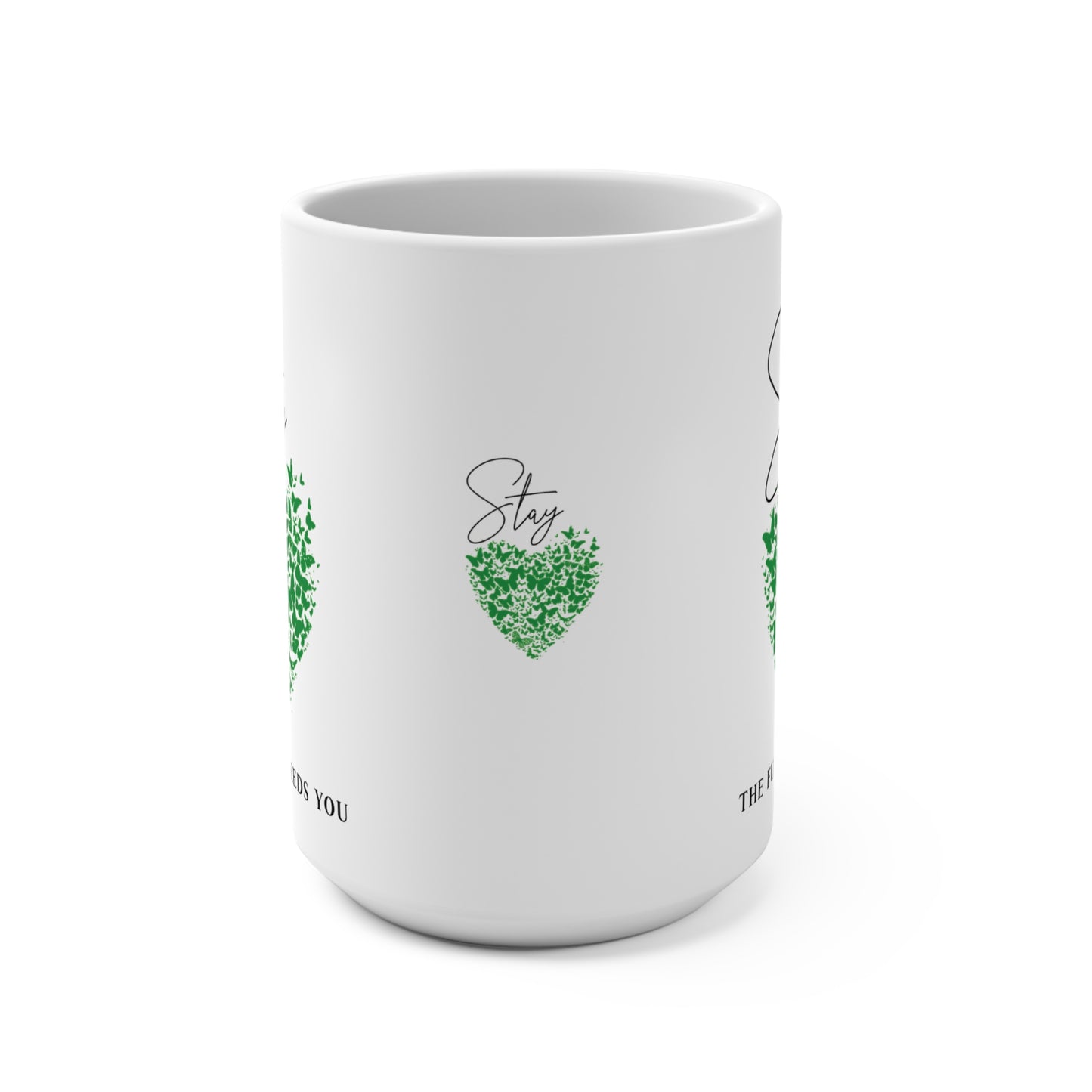 Inspirational Message Mug Empowerment Gift Positive Uplifting Drinkware Courage and Strength Unique Design Coffee Mug for Mental Health Awareness