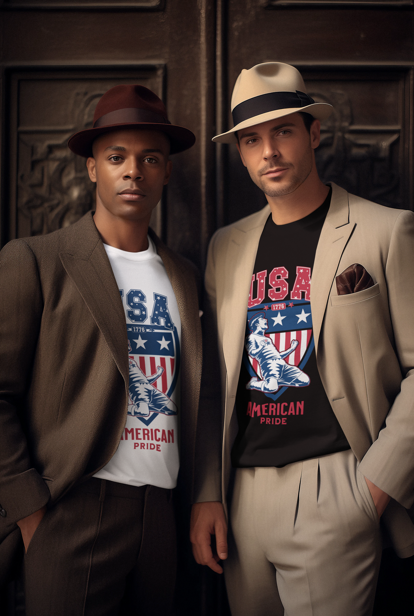 American Pride Soccer T Shirt Patriotic USA 1776 Inspirational Shirt Soccer Goal Celebration Tee for Gift for Patriotic Celebrations
