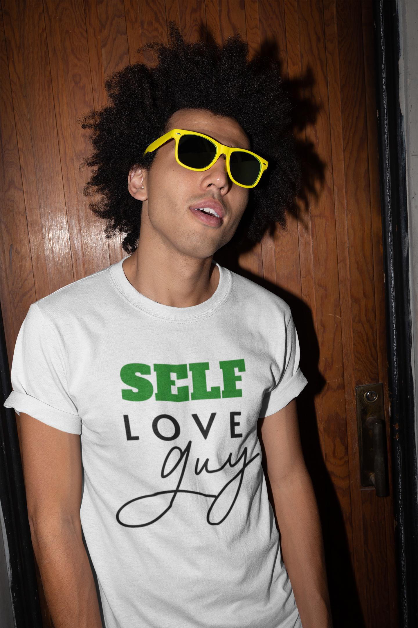 Mental Health Awareness Month T Shirt Positive Vibes Clothing Motivational Shirt for Mental Health Self Love Guy Inspirational Tee