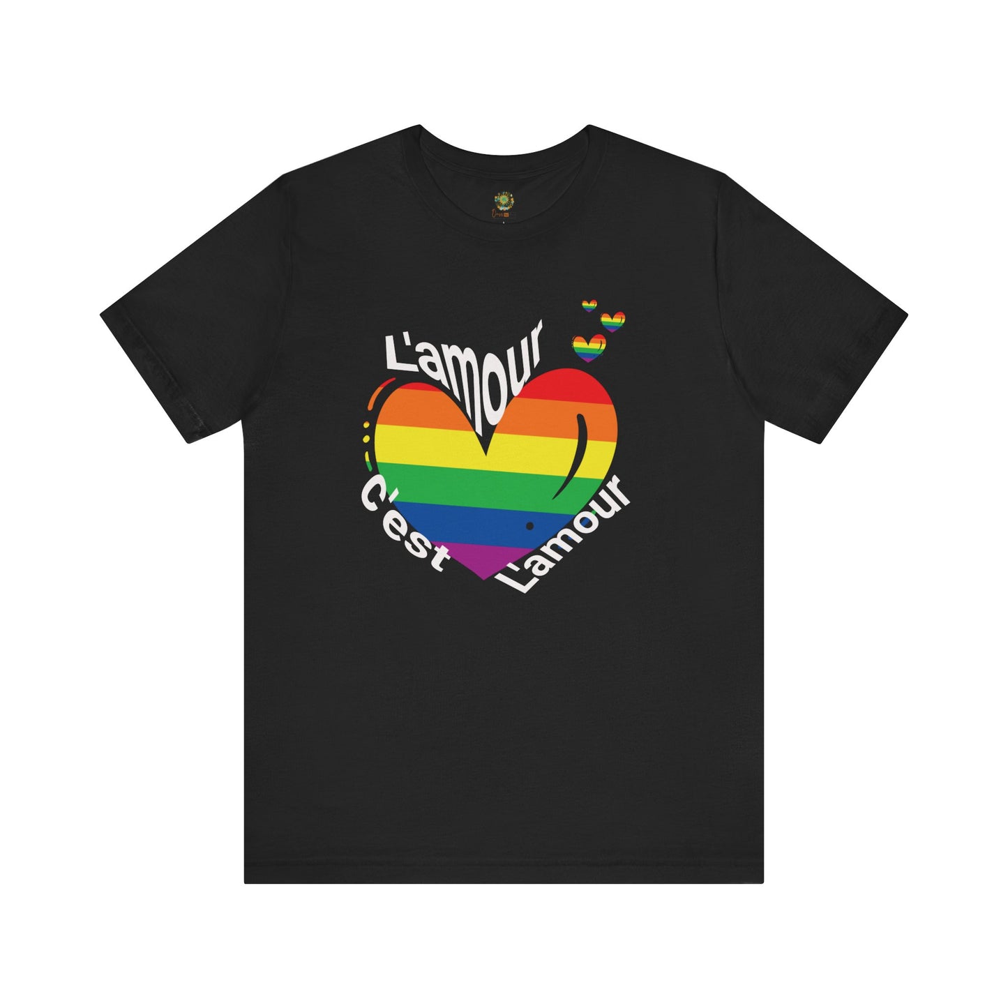 PRIDE Month Rainbow T-Shirt for LGBTQ Pride Celebration Love and Inclusivity Support Tee