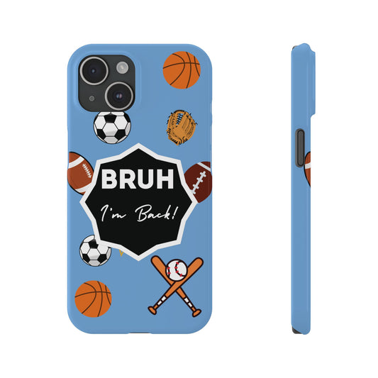 Stylish Back To School iPhone Case Trendy Phone Cover Fashionable Blue Phone Case Back To School Gear