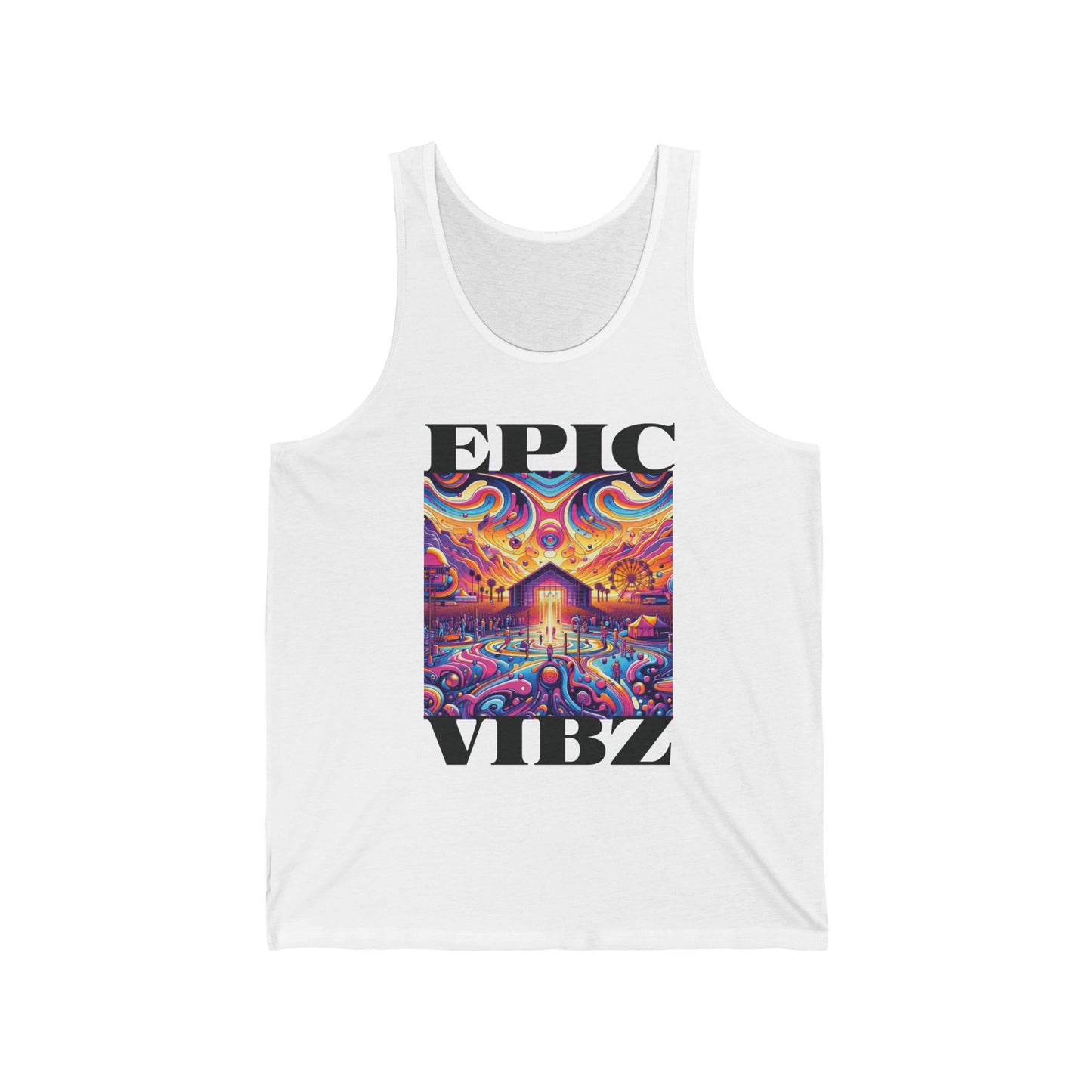 Festival Epic Vibz Bohemian Desert Music Festival Groovy Tee for Festival Goers and Music Lovers