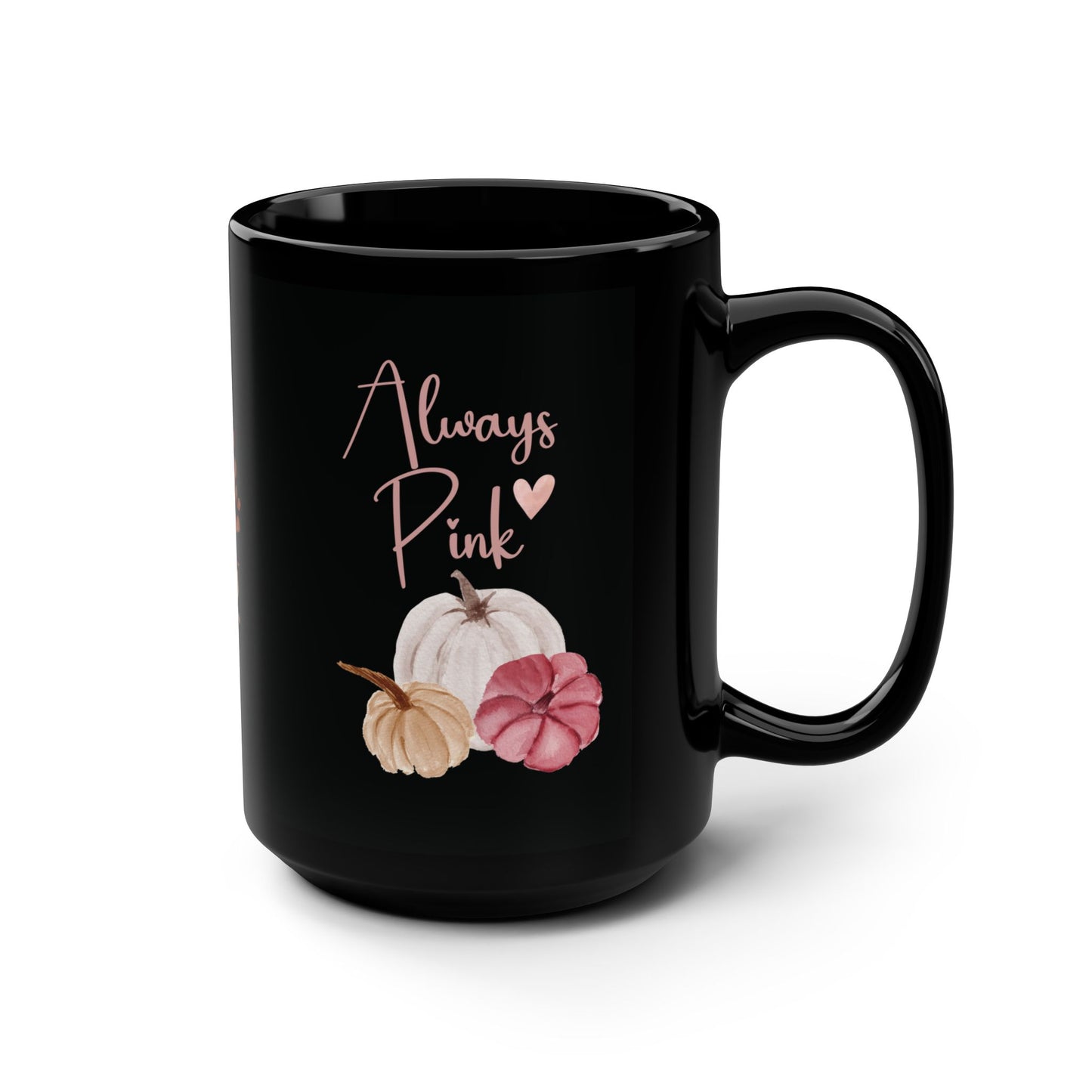 Stronger Together Breast Cancer Awareness Supportive Gift Mug for Cancer Survivors Positive Message Empowerment Black Mug for Women