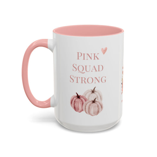 Pink Squad Strong Pumpkin Mug