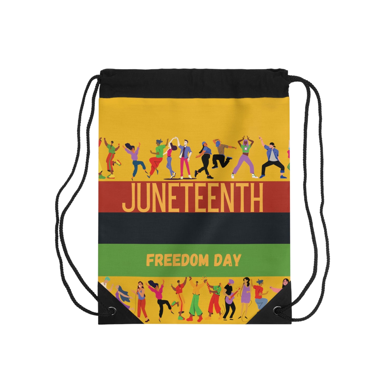 Emancipation Day Drawstring Bag for Freedom Day Juneteenth Backpack for Gift for Diversity Liberty Tote