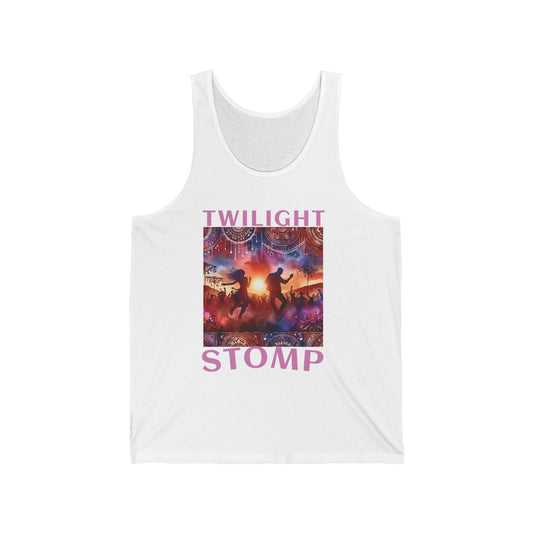 Artistic Festival Tank Top for Music Lovers and Festival-Goers Desert Music Trendy Summer Wear