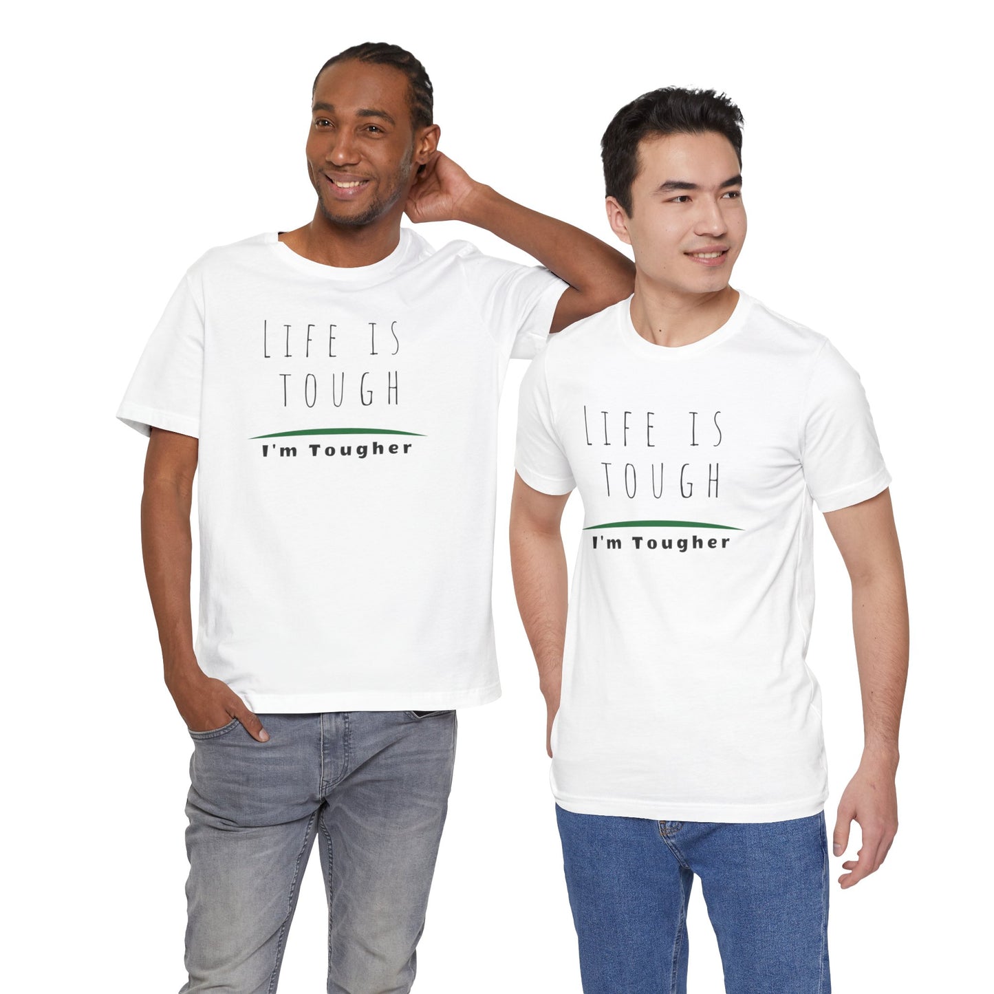 Mental Health Awareness T-Shirt Motivational T Shirt for Mental Health Awareness Month Life is Tough, I'm Tougher Positive Vibes Inspirational Tee