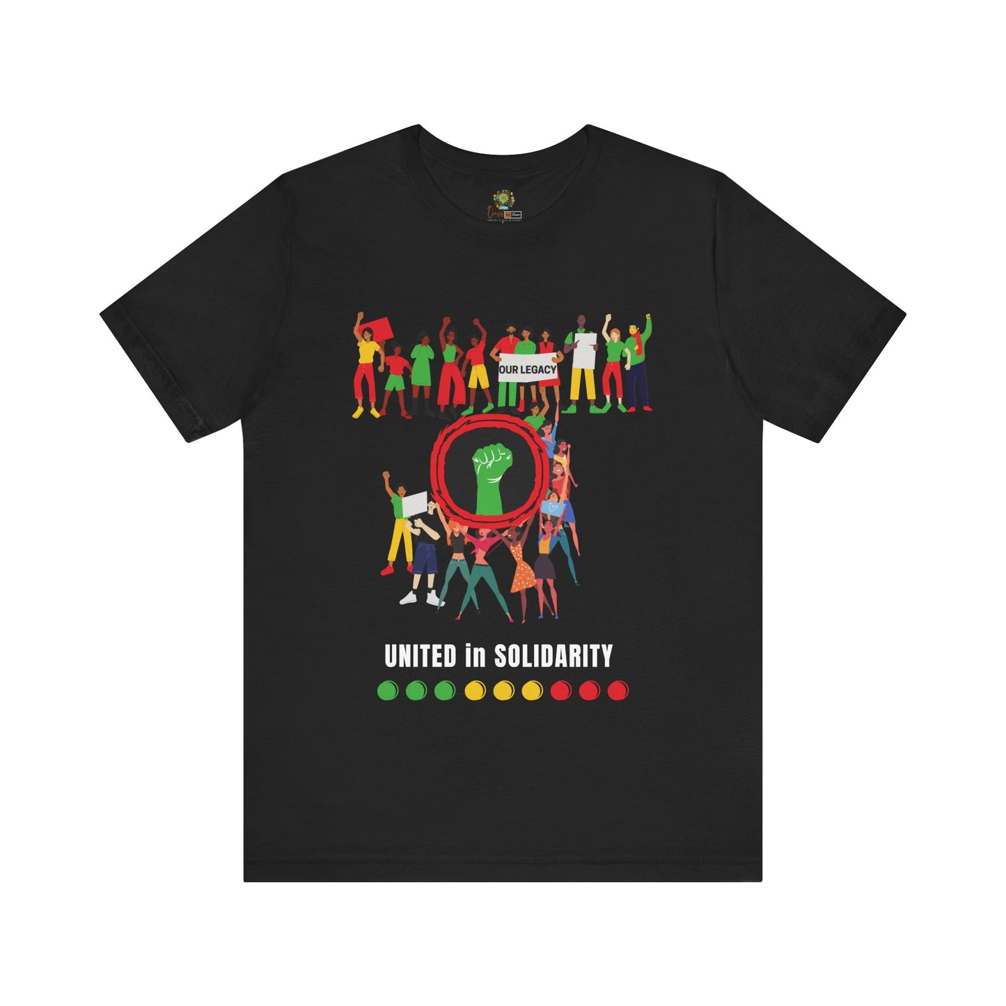 Juneteenth United in Solidarity Tee Community Awareness Cultural Heritage Wear Resilience and Pride Empowering Afrocentric Celebration T-Shirt