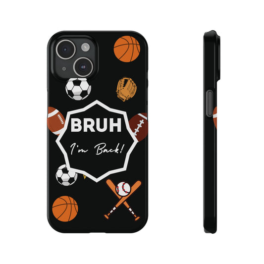 Cool iPhone Case Trendy Phone Cover Fashionable Sport- Themed Phone Case Back To School Year Essentials Gear