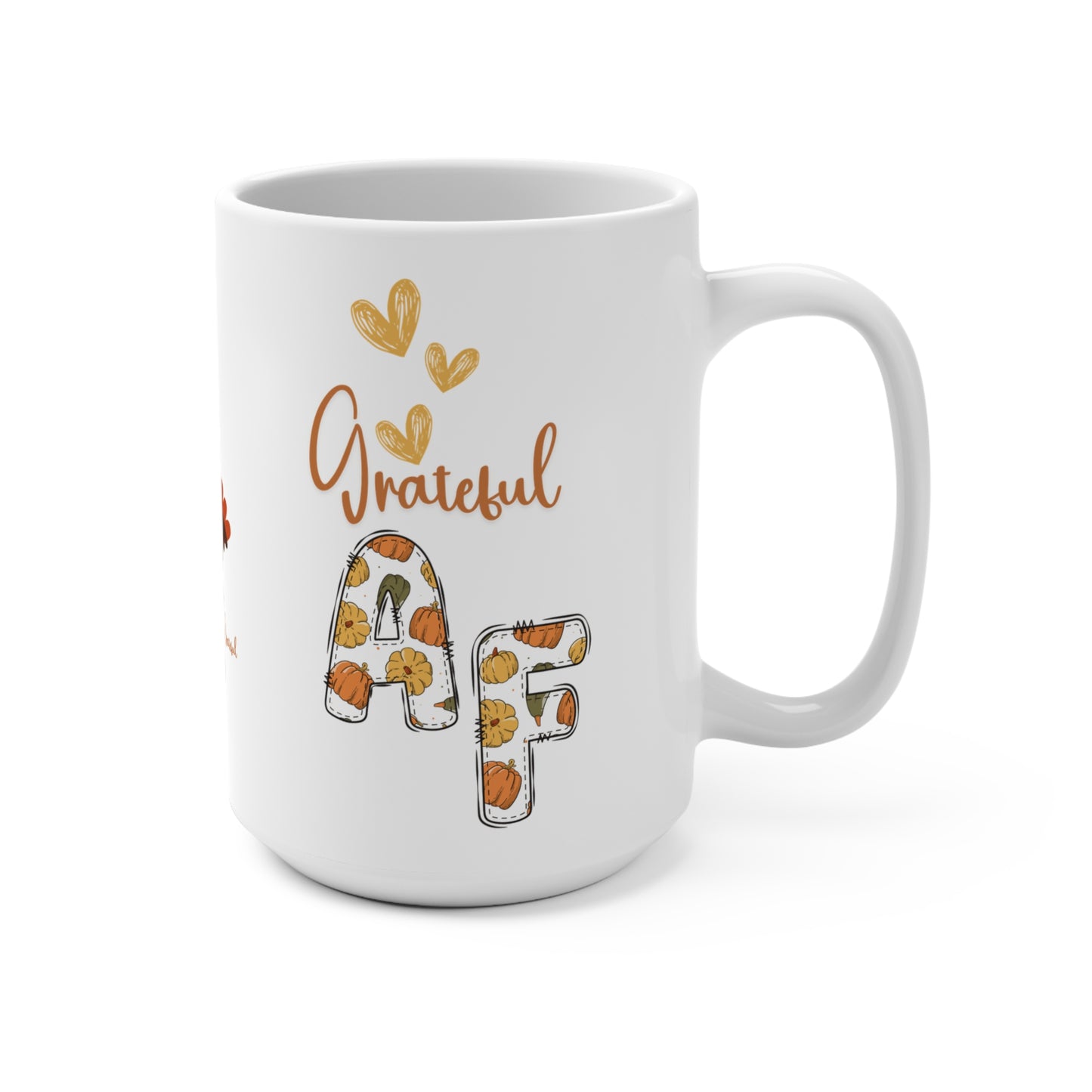 Funny Thanksgiving Turkey Gratitude Mug For Millenials Thankful and Grateful Young Adult Holiday Mug Hip Turkey With Sunglasses Gift Mug